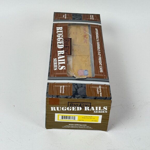 Rail Kings Rugged Rails O-27 Union Pacific BoxCar #33-7402 single door O gauge - Picture 11 of 11
